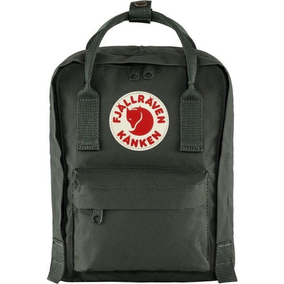 Fjallraven Kanken Mini Backpack - Forest Green - Picture 1 of 8